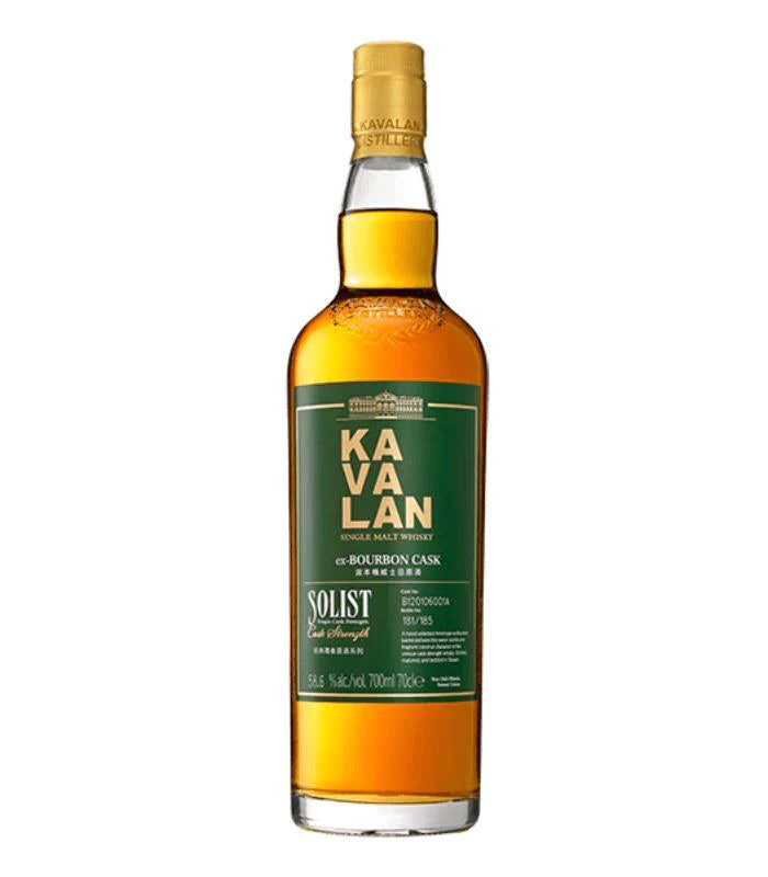 Kavalan Solist ex-Bourbon Single Cask Strength Single Malt Whisky