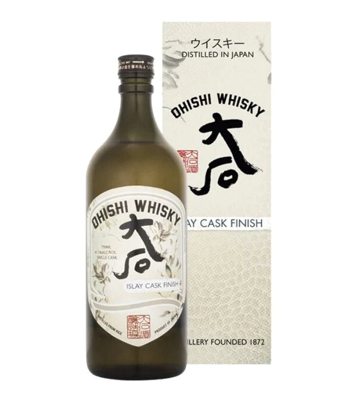 Ohishi Islay Cask Finish Japanese Whisky 750mL