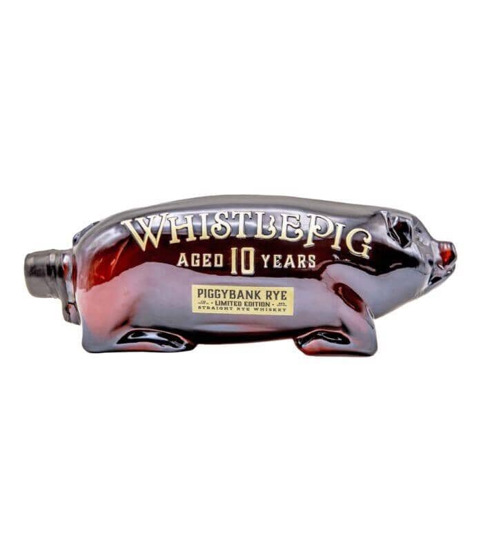 Buy WhistlePig Limited Edition 10 Years Aged Piggybank Rye A Blend Of ...