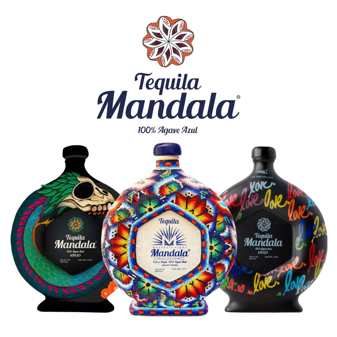 Tequila Mandala: Premium Tequila with Artful Ceramic Bottles