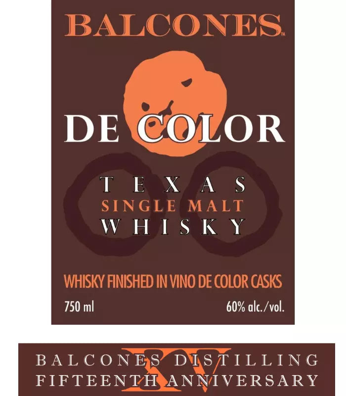 Balcones De Color Texas Single Malt Whiskey 750mL