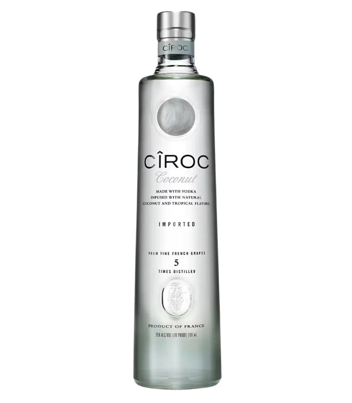 Buy CIROC Coconut Vodka 750mL Online - The Barrel Tap Online Liquor Delivered