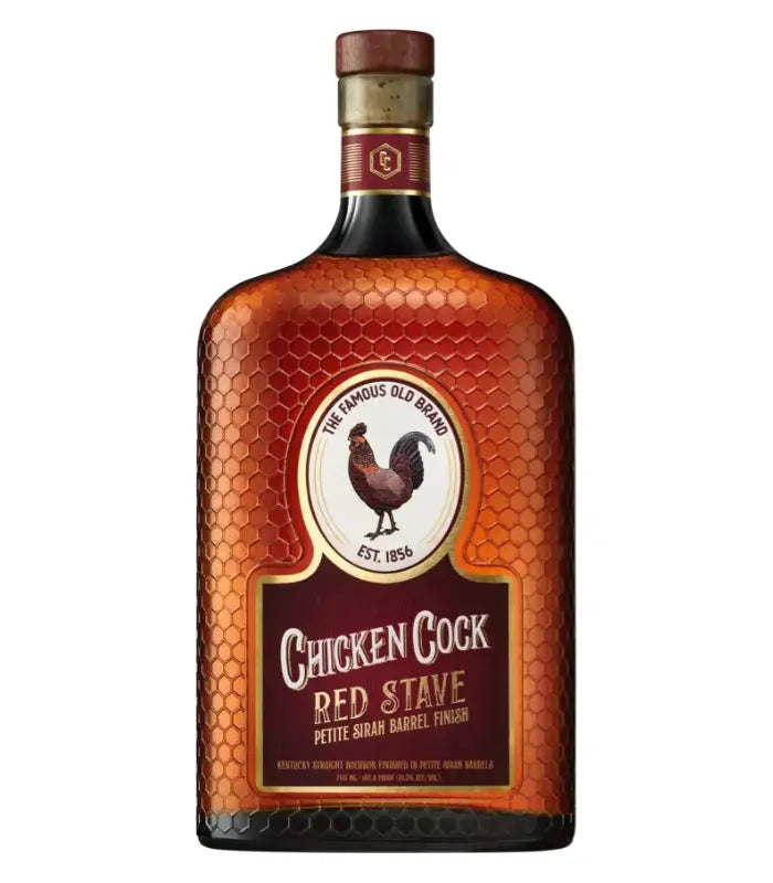 Chicken Cock Red Stave Petite Sirah Barrel Finish Whiskey 750mL