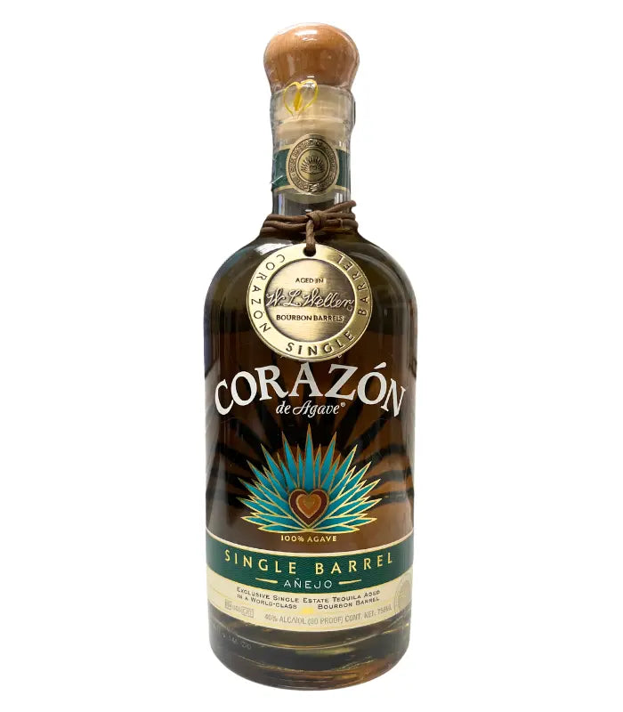 Corazon Single Barrel Añejo Aged in W.L. Weller Bourbon Barrels 750mL