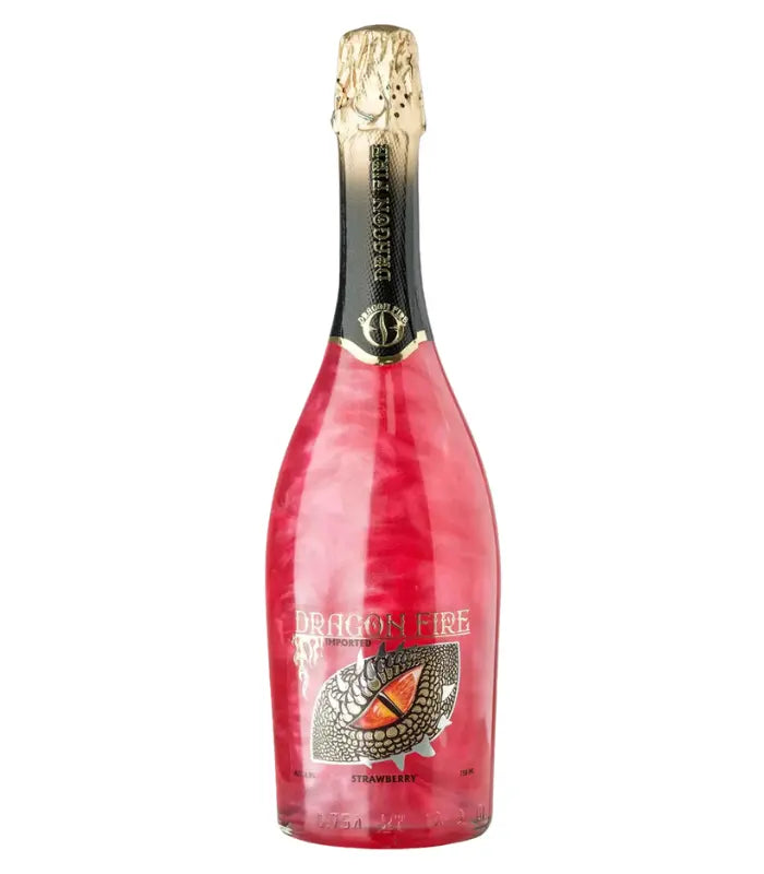 Dragon Fire Strawberry Sparkling Wine 750mL