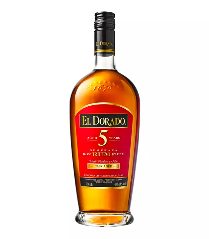 El Dorado 5 Year Demerara Rum | The Barrel Tap