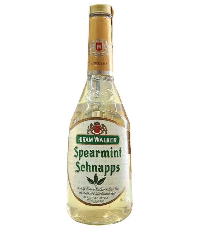 Hiram Walker Spearmint Schnapps 750mL