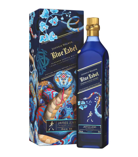 Johnnie Walker Blue Label Year of the Snake by James Jean 750mL