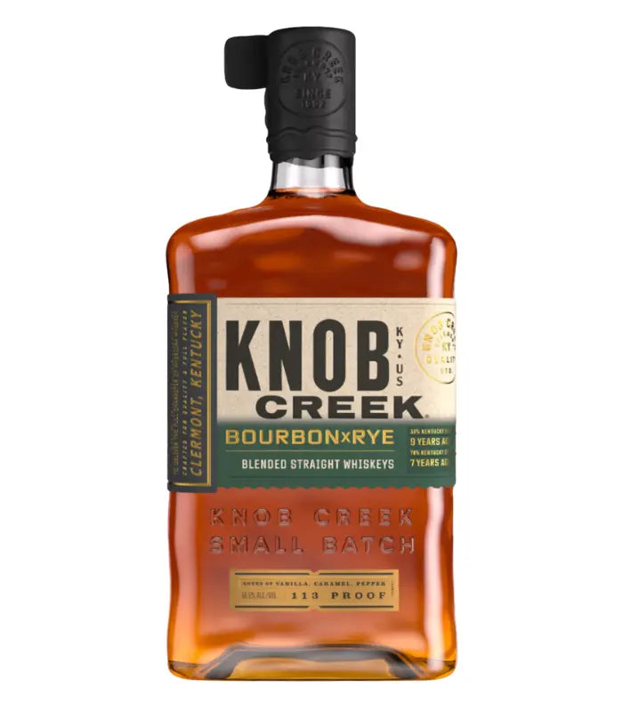 Knob Creek Bourbon X Rye Blended Straight Whiskeys 750mL