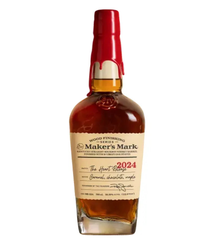 Maker's Mark Wood Finishing Series 2024 BEP The Heart Release