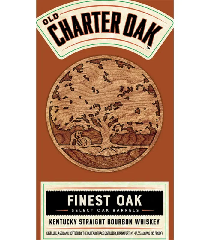 Old Charter Oak Finest Oak Straight Bourbon Whiskey 750mL