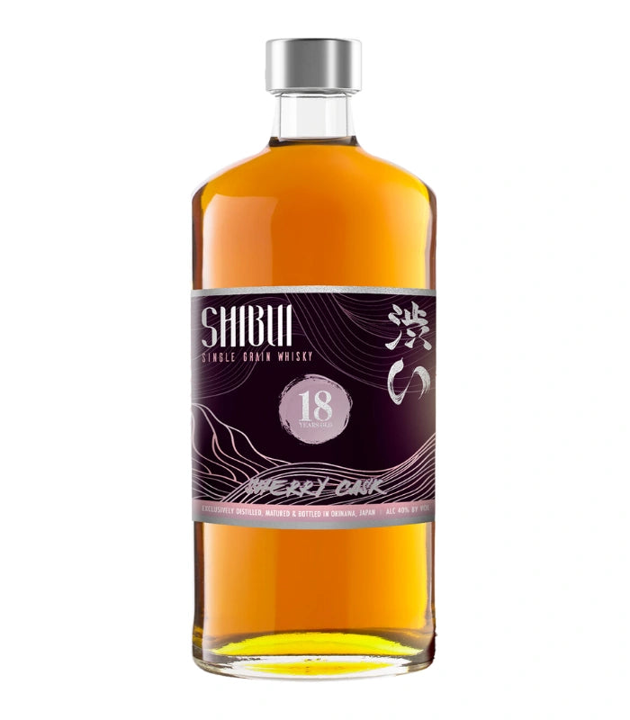 Buy Shibui Single Grain 18YR Old Sherry Cask 750mL Online - The Barrel Tap Online Liquor Delivered