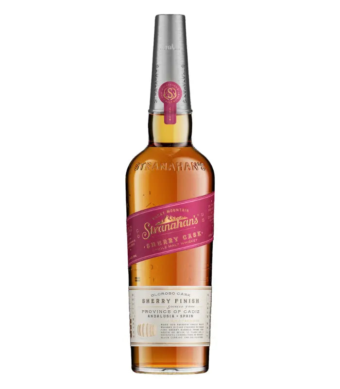 Buy Stranahan's Sherry Cask Single Malt Whiskey 750mL Online - The Barrel Tap Online Liquor Delivered