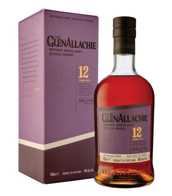 Buy The GlenAllachie 12 Year Single Malt Scotch Whiskey 750mL Online - The Barrel Tap Online Liquor Delivered