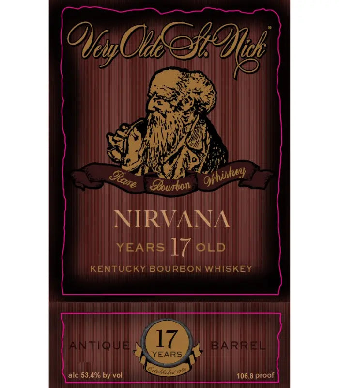 Very Olde St. Nick Nirvana 17 Year Straight Bourbon 750mL