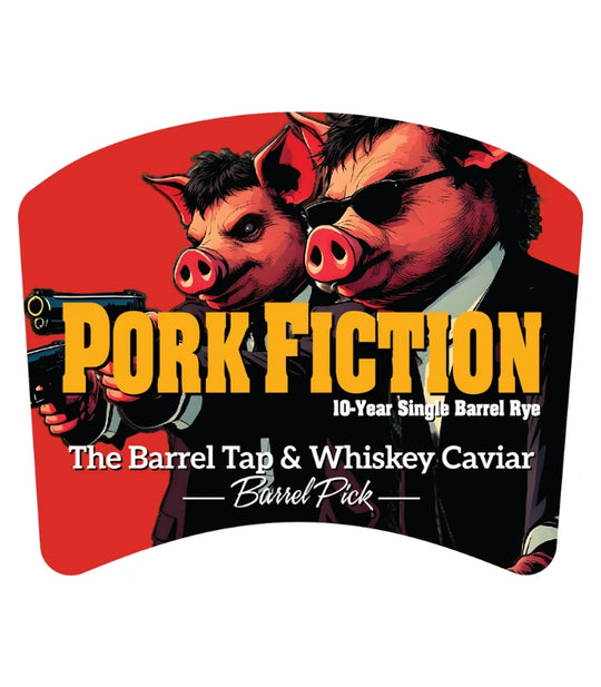 WhistlePig 10 Year Old "Pork Fiction" Single Barrel Rye Whiskey 750mL