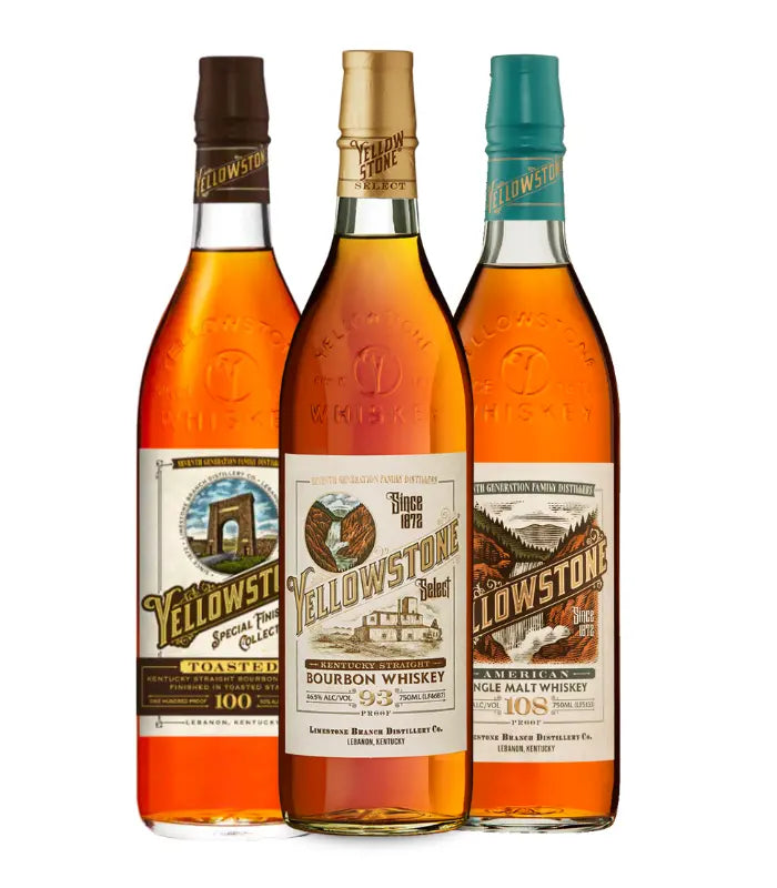 Buy Yellowstone Toasted Bourbon Whiskey Bundle Online The Barrel Tap