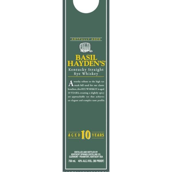 Buy Basil Hayden s 10 Year Old Rye Whiskey Online The Barrel Tap