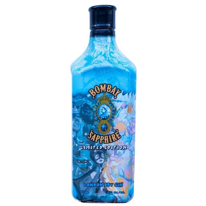 Buy Bombay Sapphire Gin Hebru Brantley Edition 750mL Online - The Barrel Tap Online Liquor Delivered