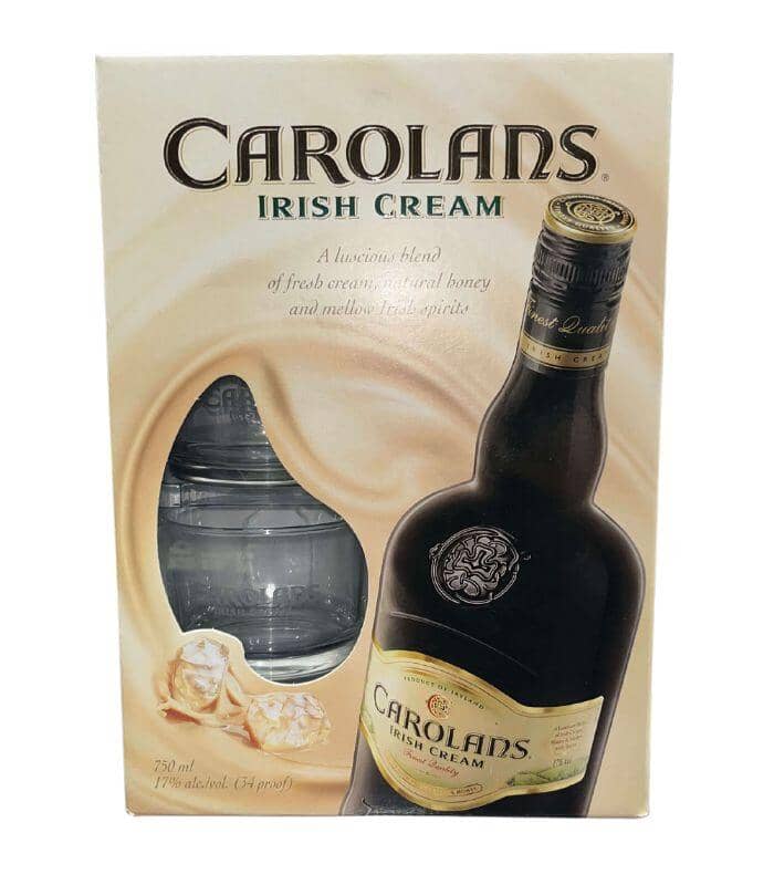 Buy Carolans Irish Cream Gift Set w/ 2 Themed Glasses Online | The ...