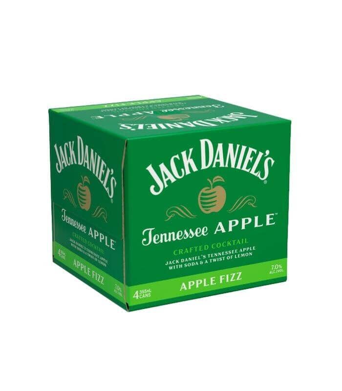 Buy Jack Daniel's Tennessee Apple Fizz 4 Pack Cans Online Liquor | The