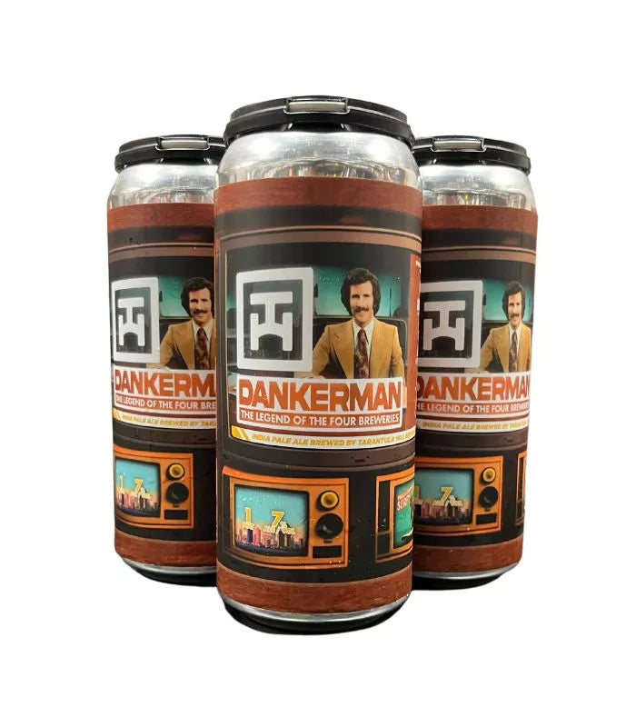 Buy Tarantula Hill Brewing Dankerman IPA 4-Pack Online - The Barrel Tap Online Liquor Delivered