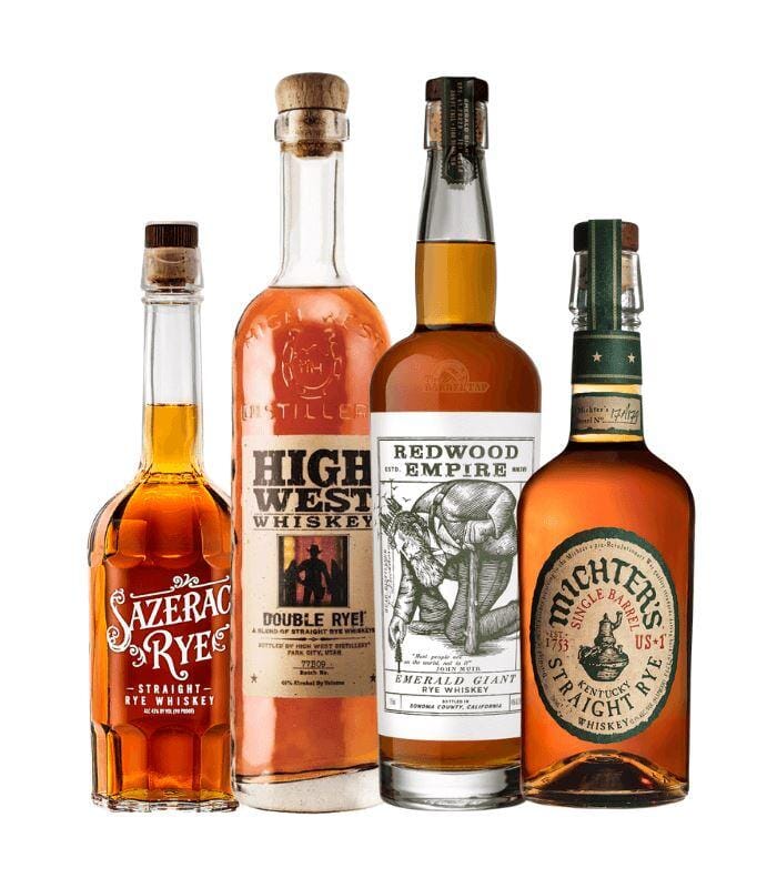 Buy The Rye Whiskey Bundle Sazerac | High West | Michters Online | The ...